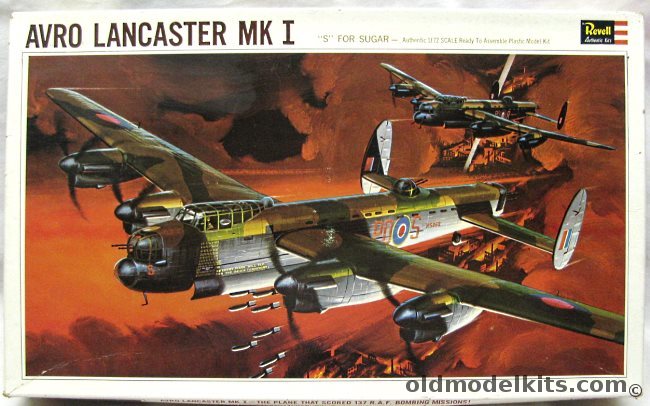 Revell 1/72 Avro Lancaster Mk I - 'S' For Sugar or 'Q' For Queenie, H207-200 plastic model kit